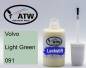 Preview: Volvo, Light Green, 091: 20ml Lackstift, von ATW Autoteile West.